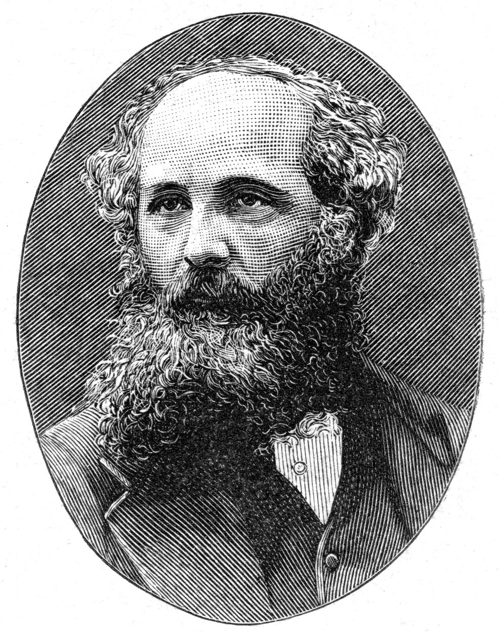 جيمس كلارك ماكسويل 1831-1879 ، فيزيائي نظري اسكتلندي ، [1896] بواسطة غير معروف