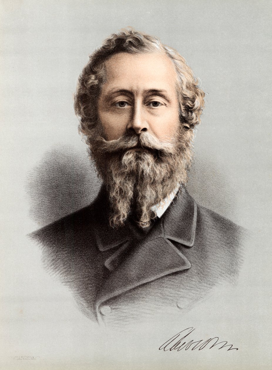 جيمس هاميلتون ، دوق أبركورن الأول 1811-1885 ، المحامي البريطاني ورجل الدولة ، c1880 بواسطة غير معروف