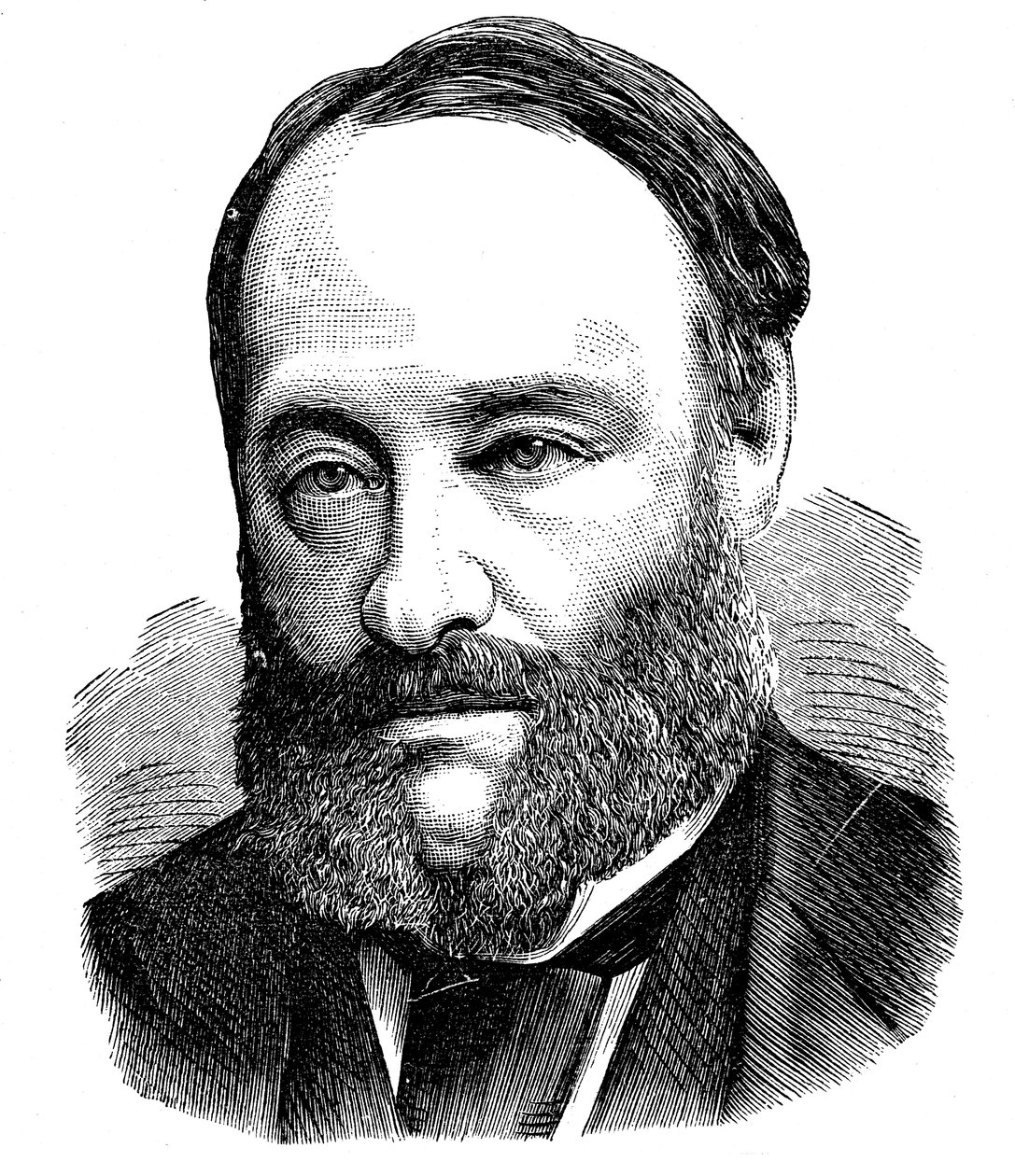 جيمس بريسكوت جول ، فيزيائي إنجليزي ، 1875 بواسطة غير معروف