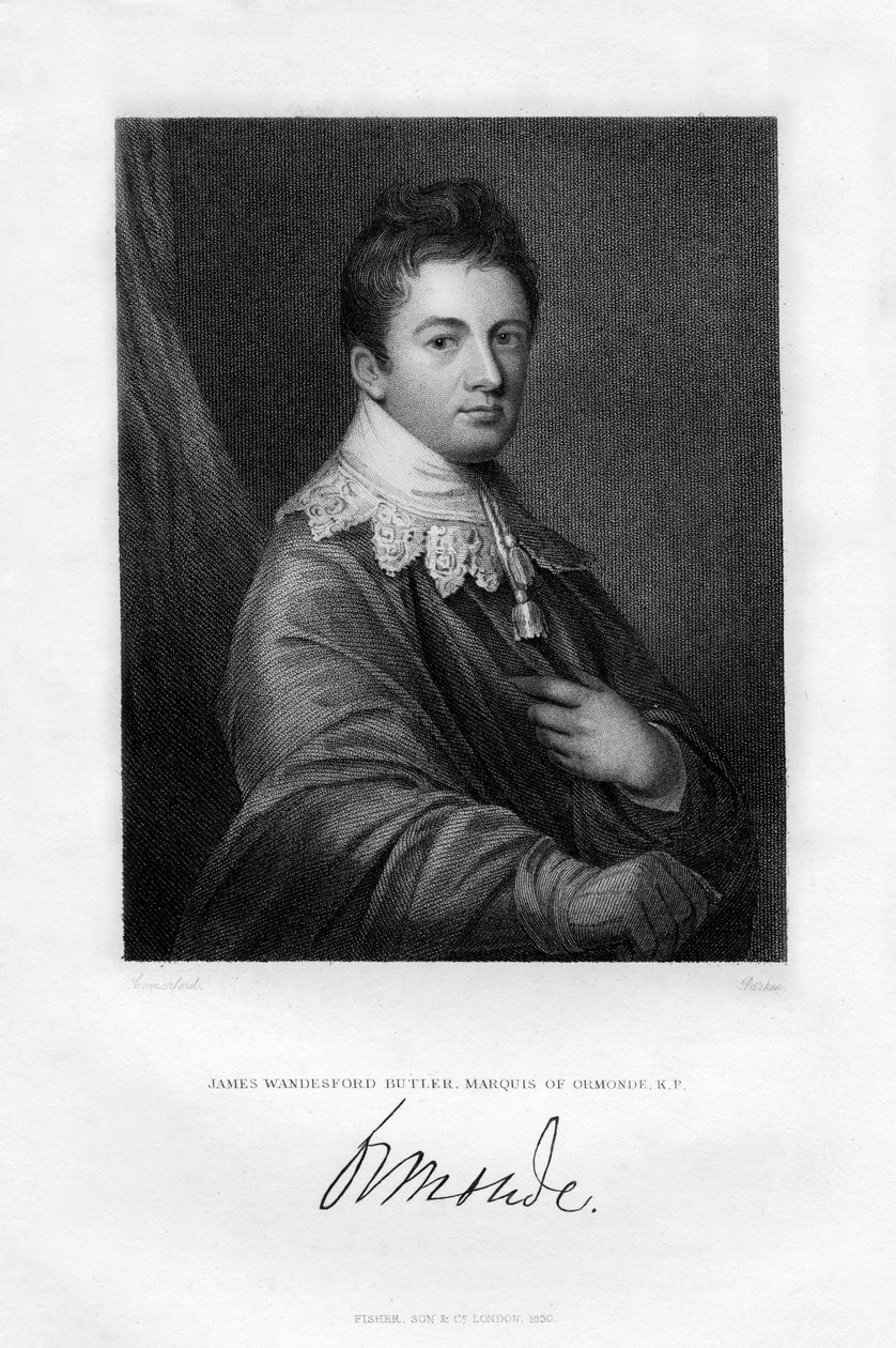 جيمس Wandesford Butler ، Marquis of Ormonde ، 1830 بواسطة غير معروف