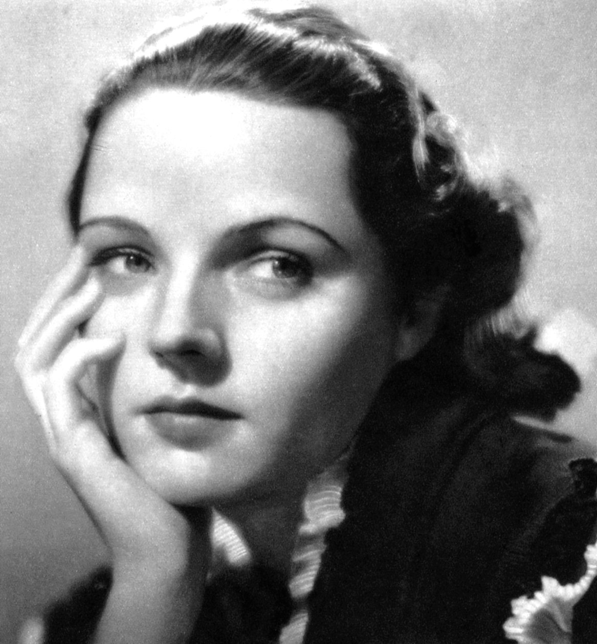 جين وايت ، الممثلة الأمريكية ، 1934-1935 بواسطة غير معروف