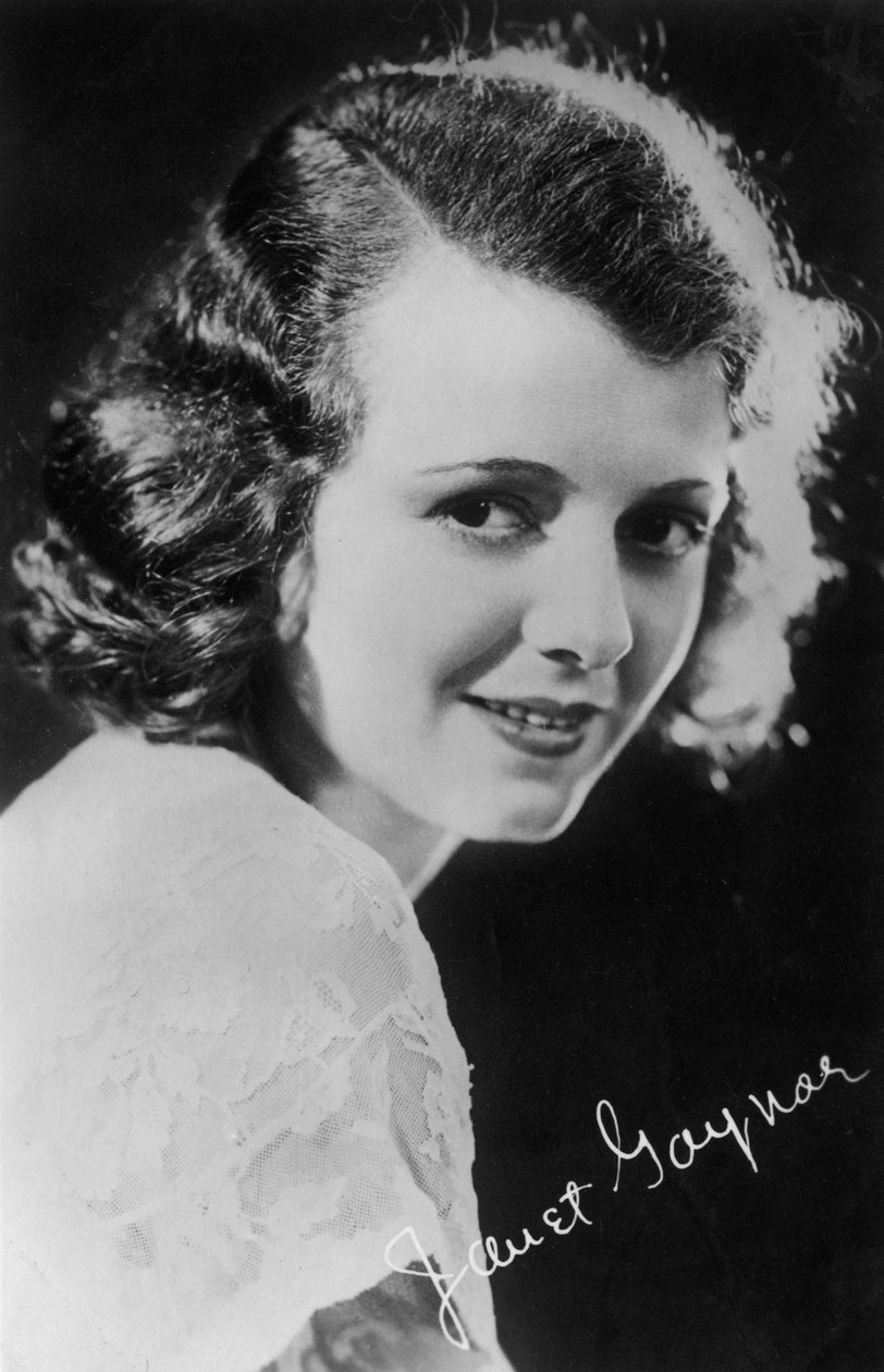 جانيت جاينور 1906-1984 ، الممثلة الأمريكية ، القرن العشرين بواسطة غير معروف