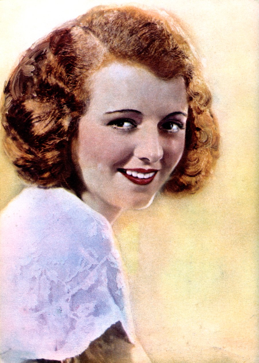 جانيت جاينور ، الممثلة الأمريكية ، 1934-1935 بواسطة غير معروف