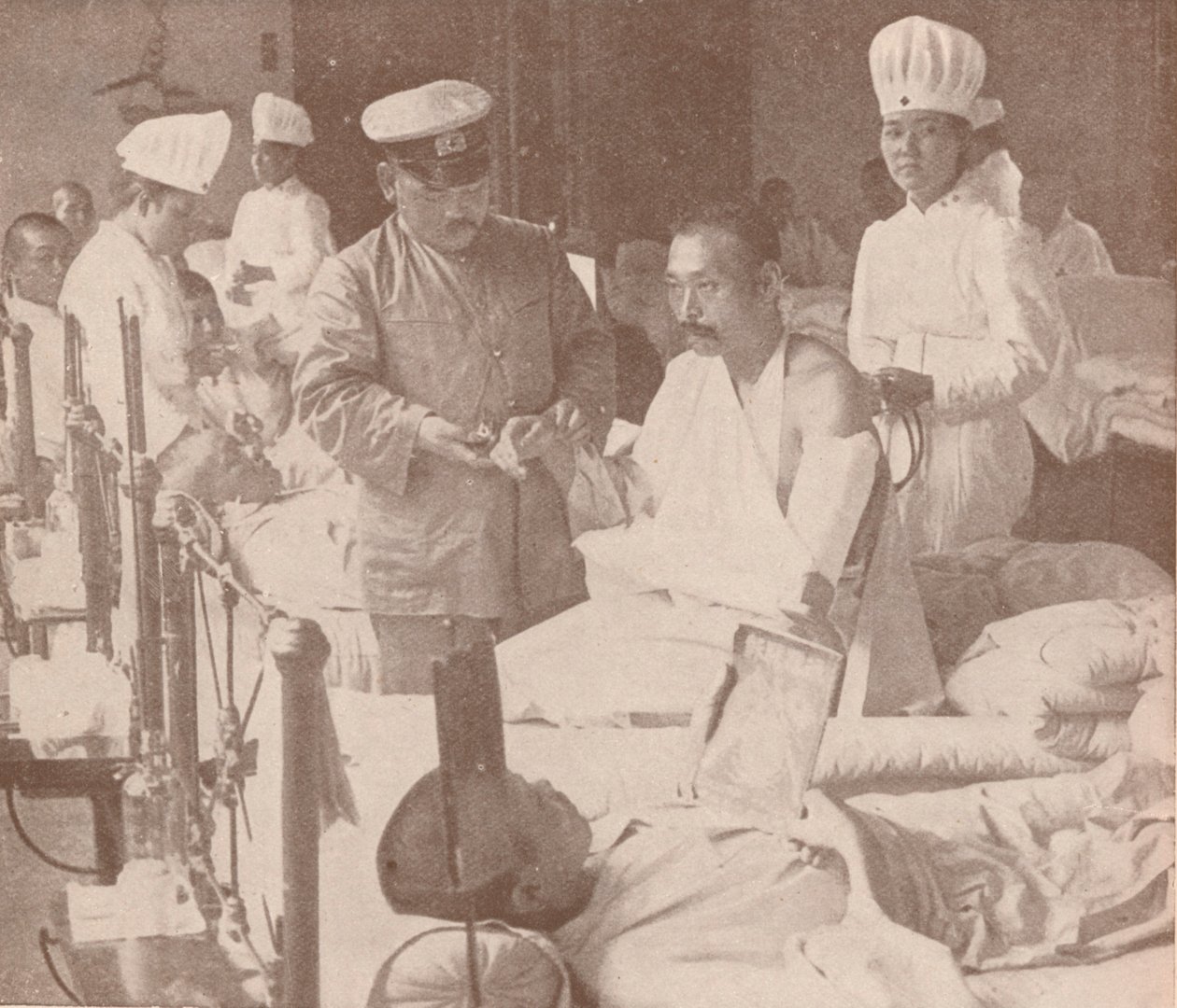 المستشفى العسكري الياباني ، 1905 1907 بواسطة غير معروف