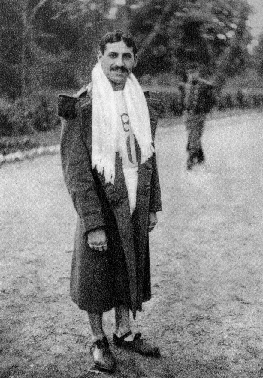 جان بوان ، جندي ورياضي فرنسي ، 1912 بواسطة غير معروف