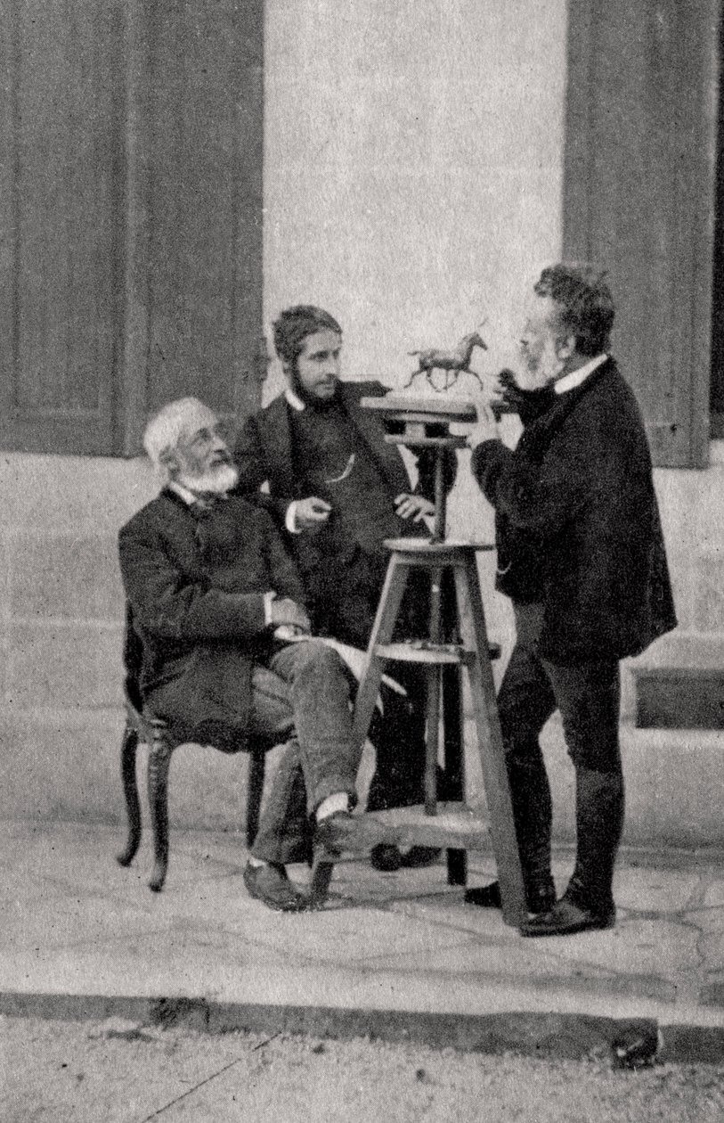 جان لويس إرنست ميسونير ، رسام ونحات فرنسي ، 1880 بواسطة غير معروف