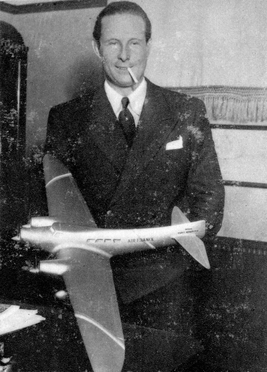 جان ميرموز ، طيار فرنسي ، 1935 بواسطة غير معروف