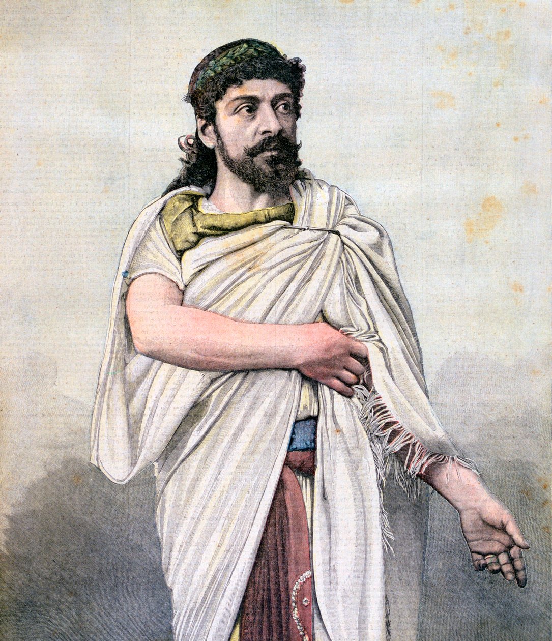 جان مونيت سولي مثل أوديب في LOedipe roi ، Comédie Française ، 1892 بواسطة غير معروف