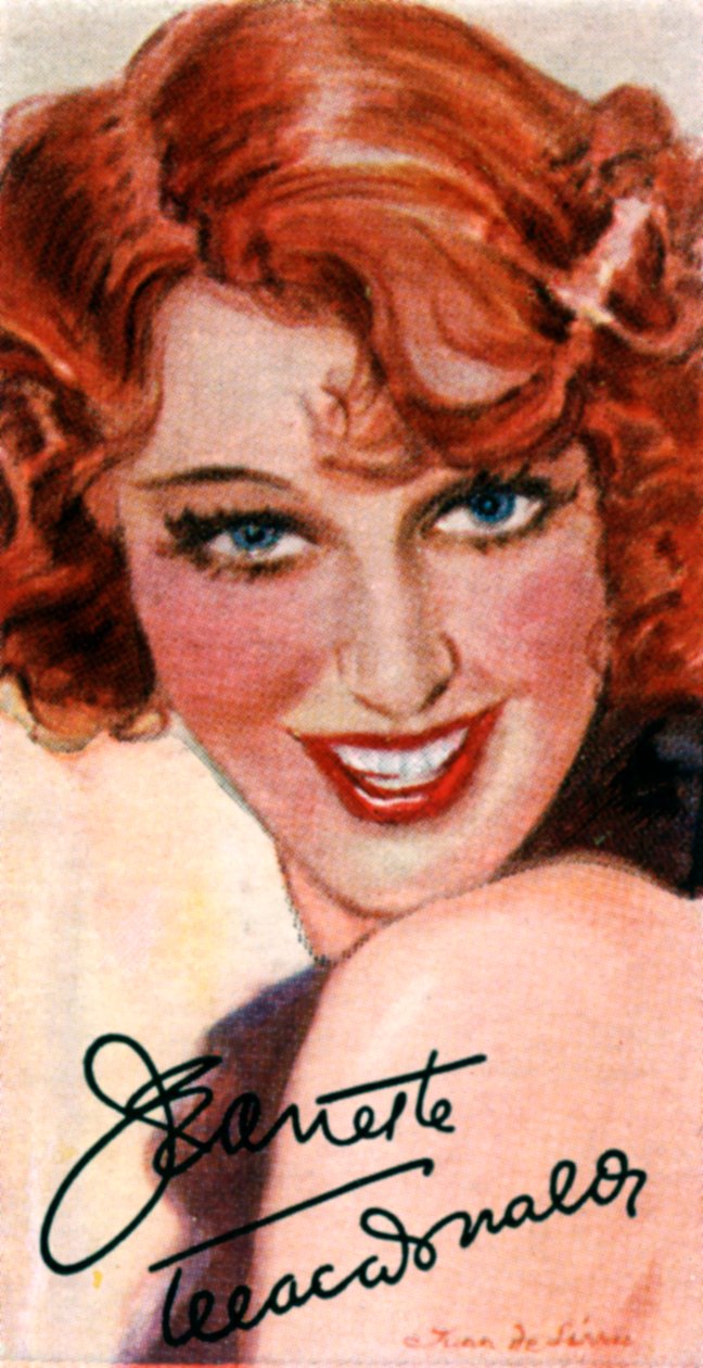 جانيت ماكدونالد ، 1903-1965 ، مغنية وممثلة ، القرن العشرين بواسطة غير معروف