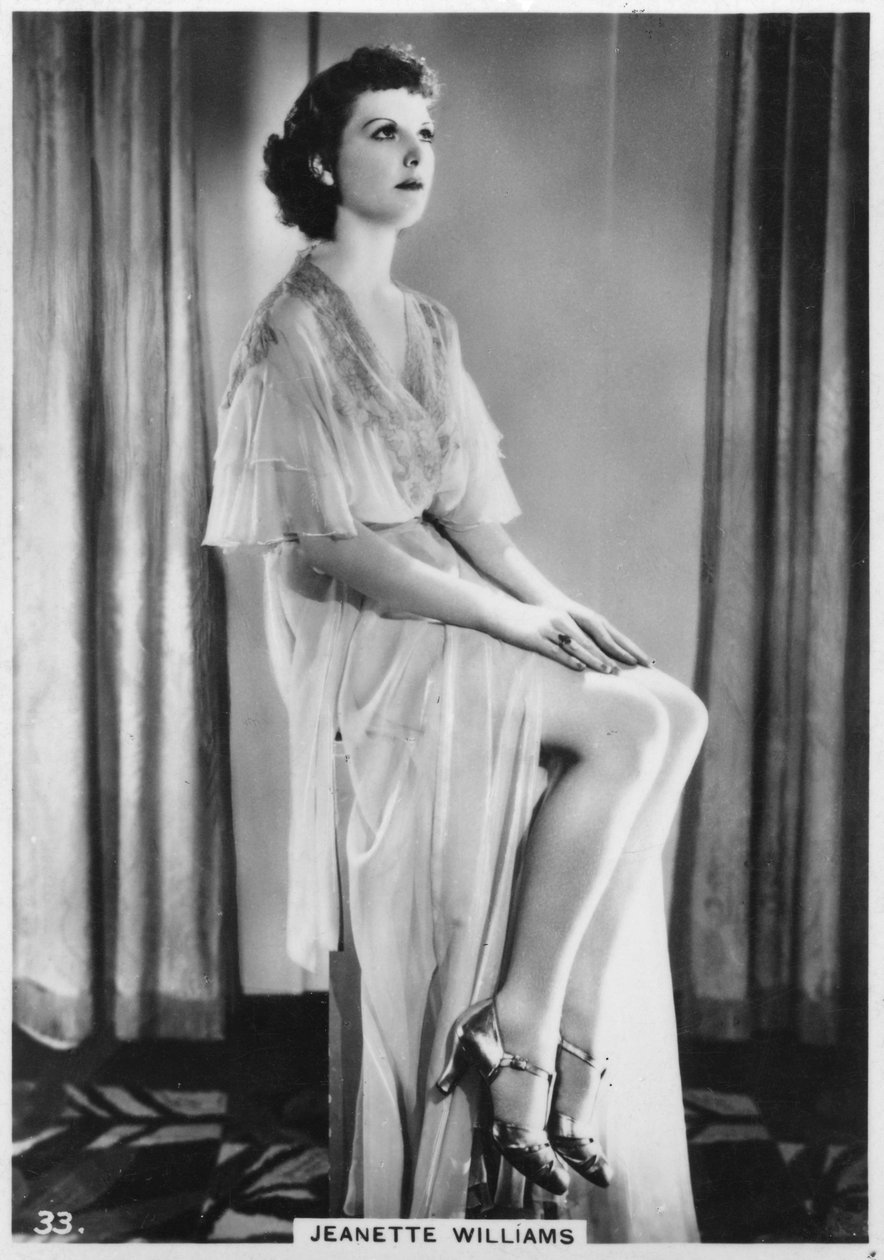 جانيت ويليامز ، c1938 بواسطة غير معروف
