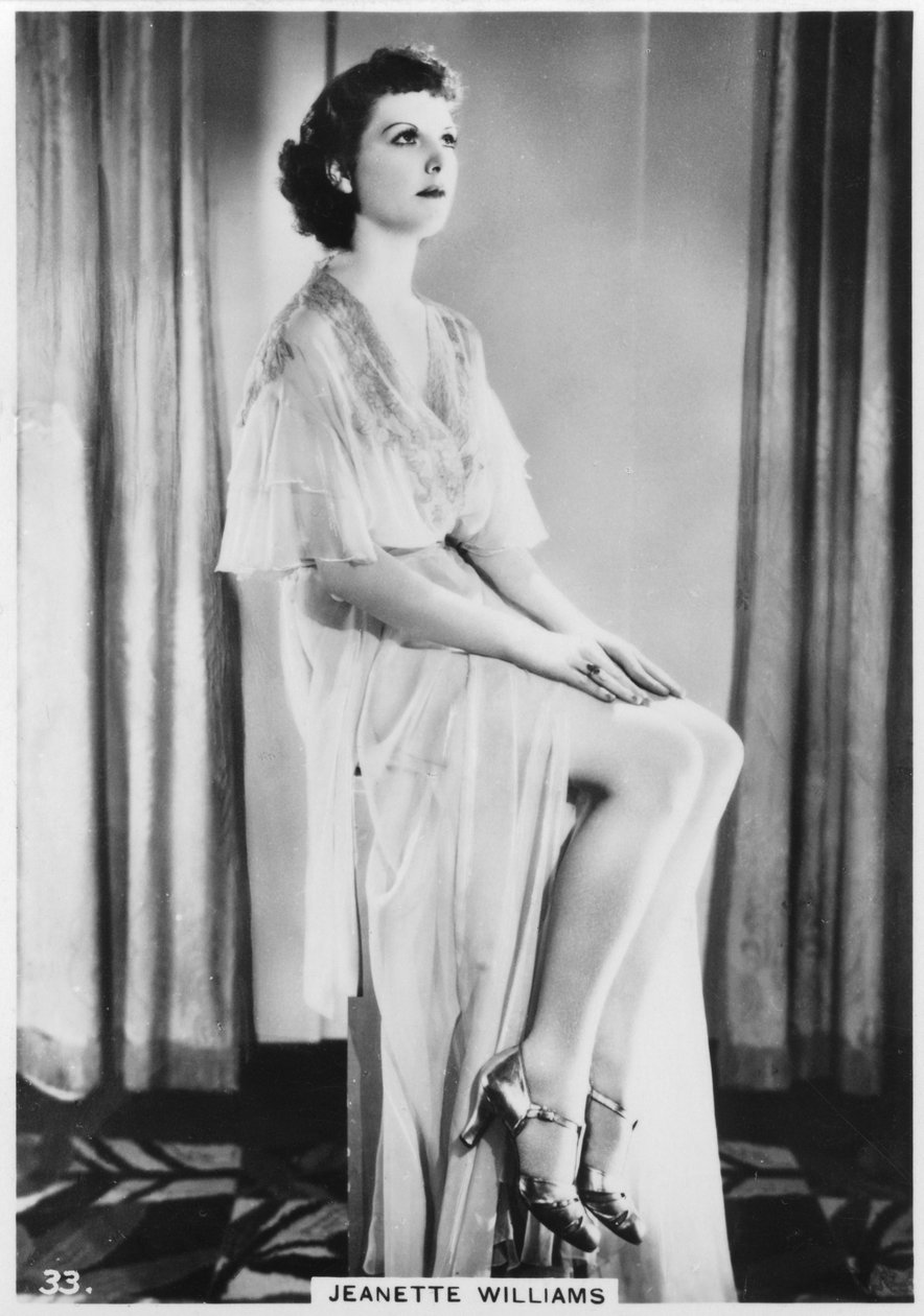 جانيت ويليامز ، c1938 بواسطة غير معروف