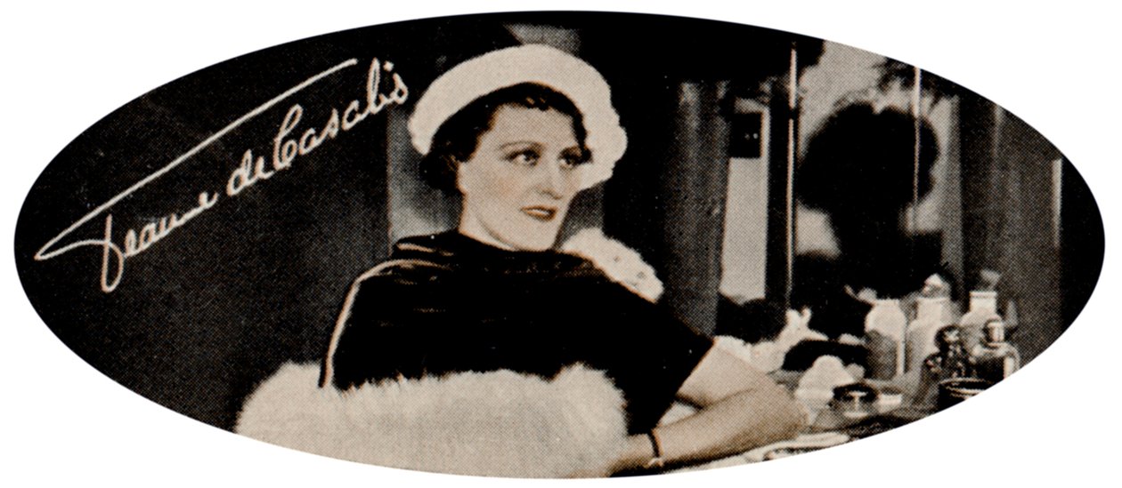 جين دي كاساليس 1897-1966 ، الممثلة البريطانية المولودة في المسرح والراديو والسينما ، 1935 بواسطة غير معروف