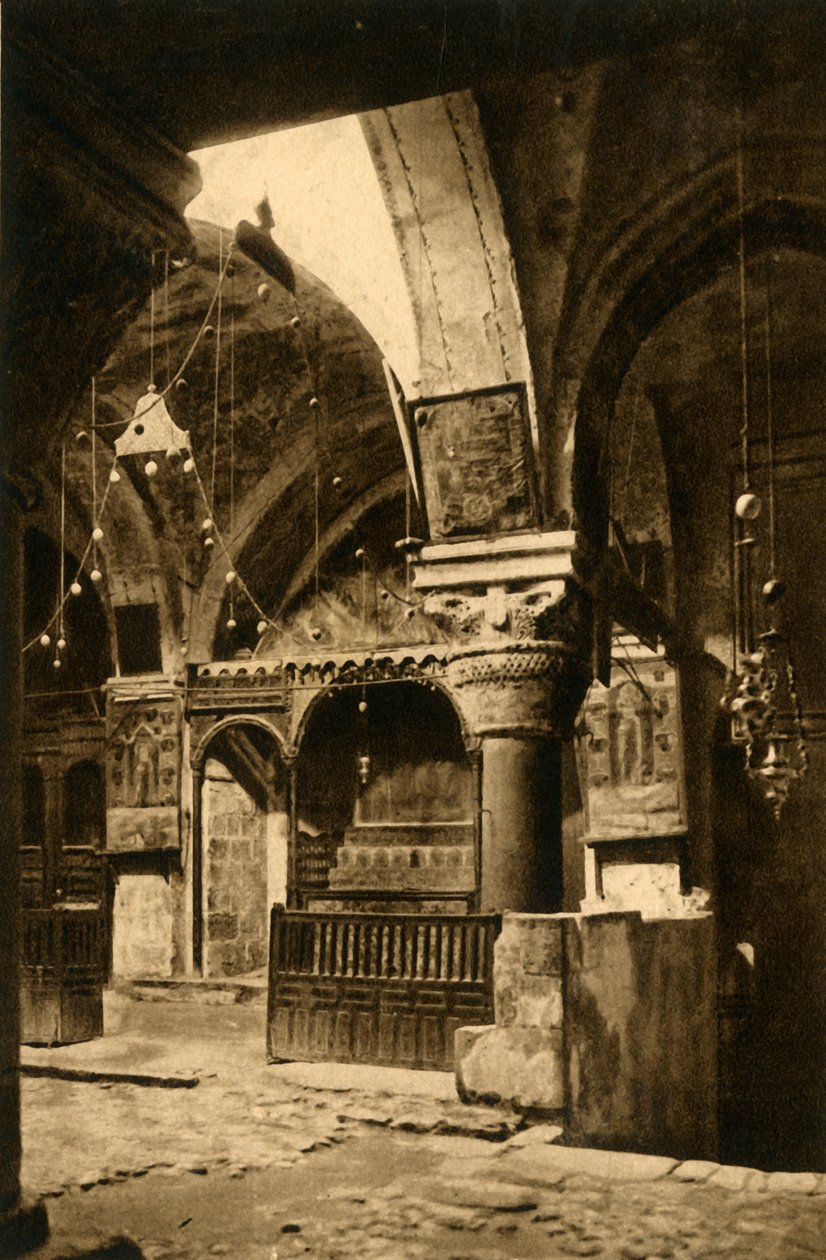 القدس - كنيسة القيامة - كنيسة سانت هيلانة ، c1918-c1939. بواسطة غير معروف