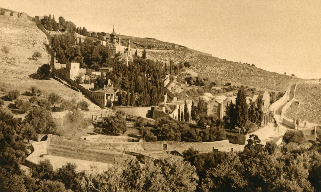 القدس - الجثمانية ، c1918-c1939. بواسطة غير معروف