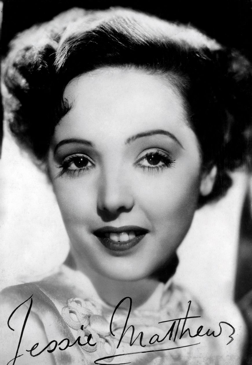 جيسي ماثيوز 1907-1981 ، الممثلة الإنجليزية ، الراقصة والمغنية ، 1930s-c1940s بواسطة غير معروف
