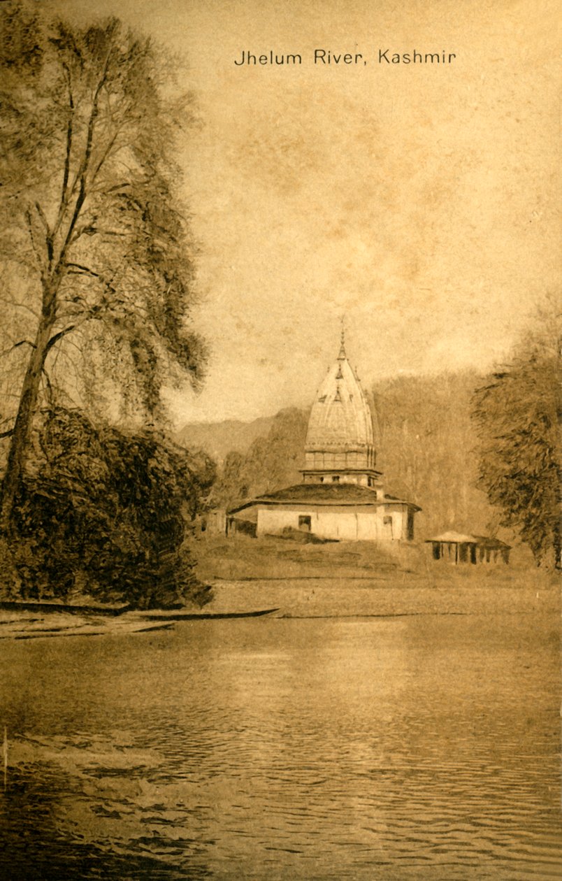 نهر جيلوم ، كشمير ، c1918-c1939. بواسطة غير معروف