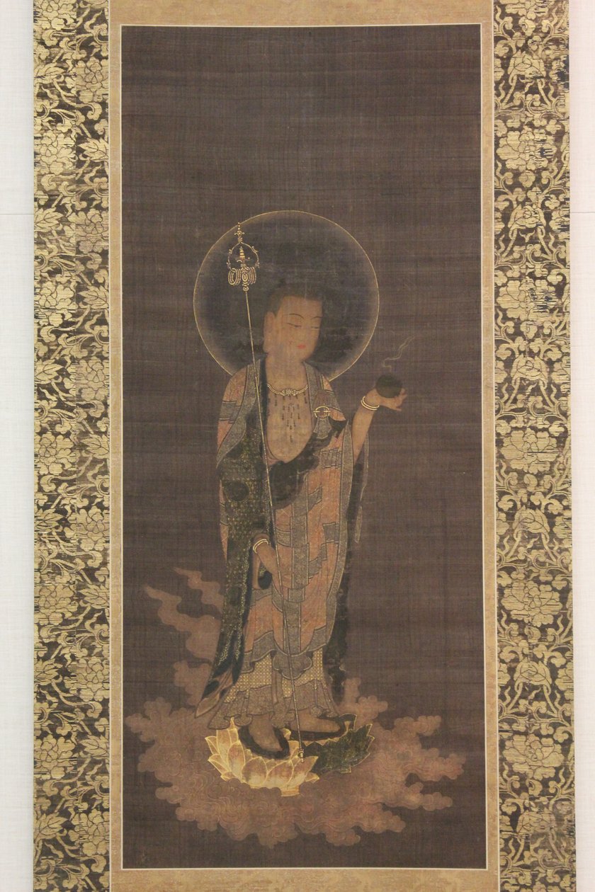 جيزو بوساتسو في النسب الترحيبي Jizo bosatsu raigo ، القرن الرابع عشر. بواسطة غير معروف