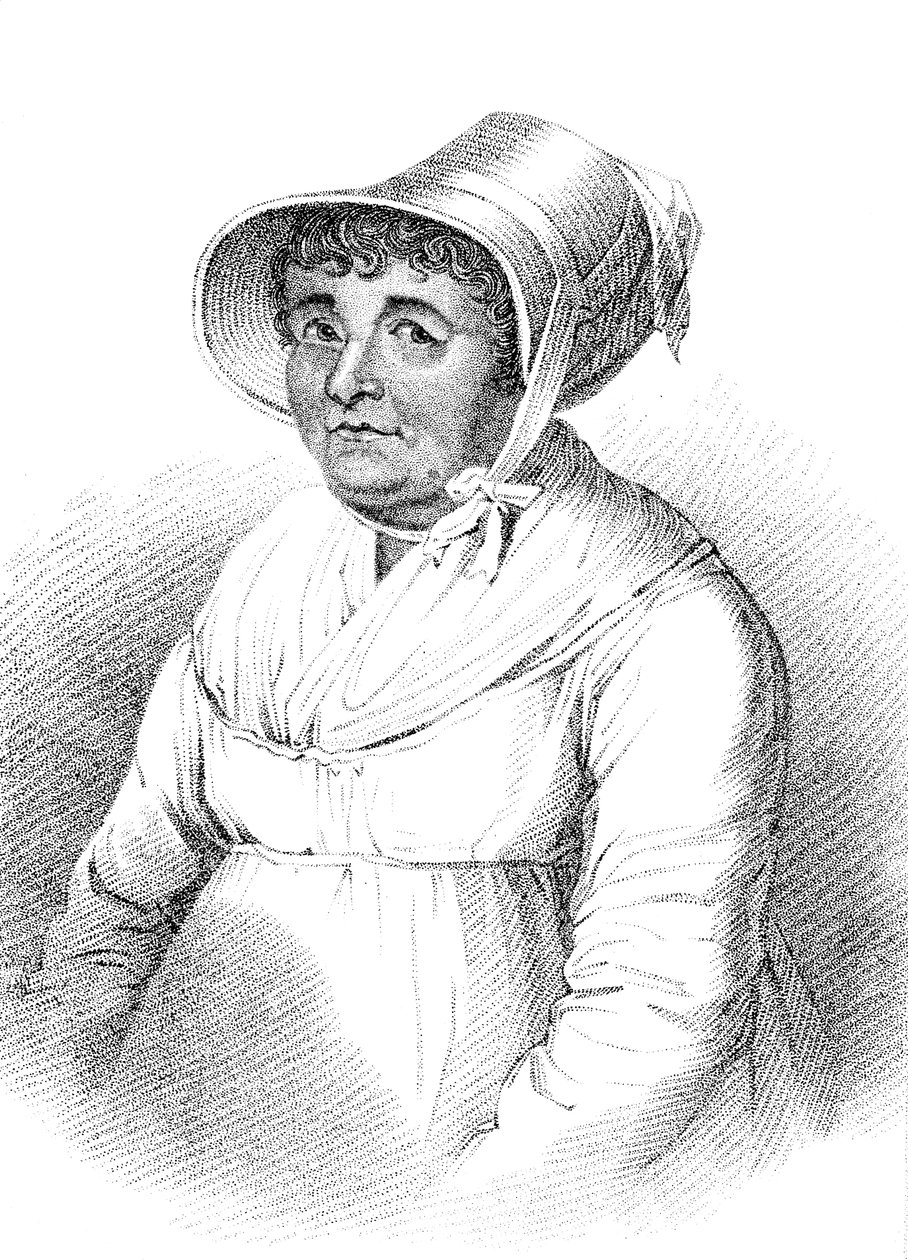 جوانا ساوثكوت c1750-1814 ، متعصب ديني إنجليزي ومتدين بواسطة غير معروف