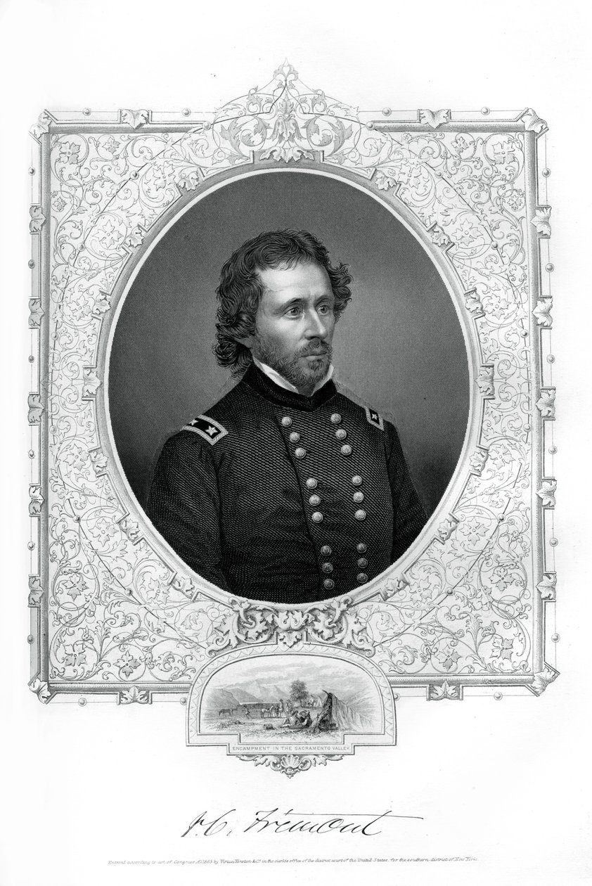 جون سي فريمونت ، جندي أمريكي ، مستكشف ، ومرشح رئاسي ، 1862-1867 بواسطة غير معروف