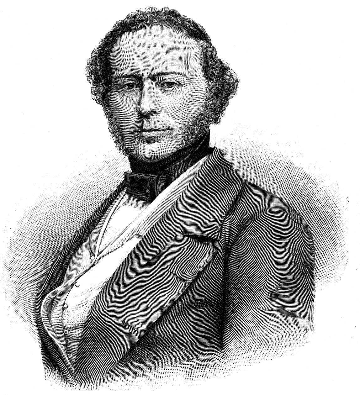 جون إريكسون ، مهندس ، 1839 بواسطة غير معروف