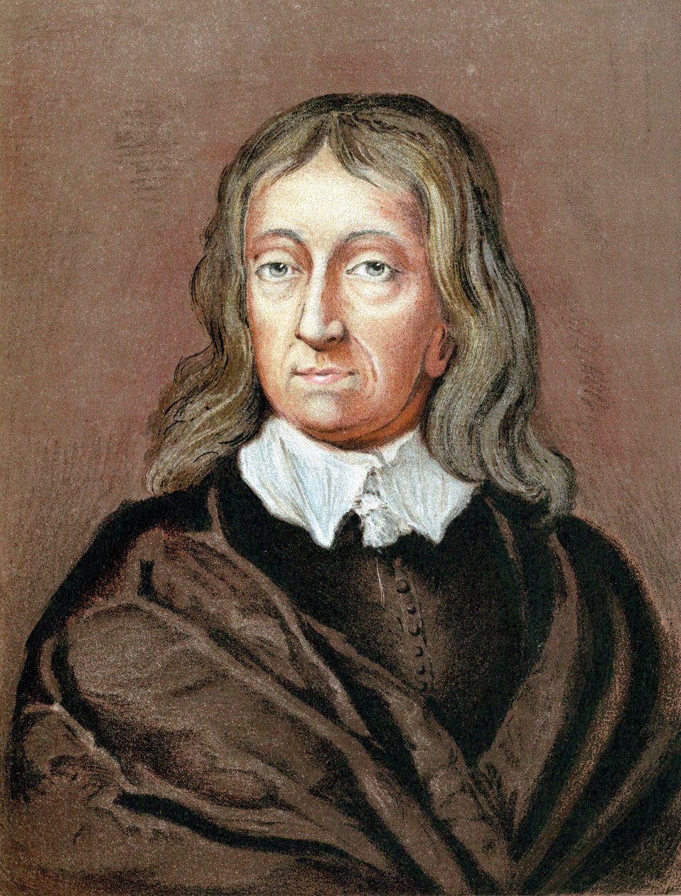 جون ميلتون 1608-1674 ، الشاعر الإنجليزي ، c1645-1674 بواسطة غير معروف