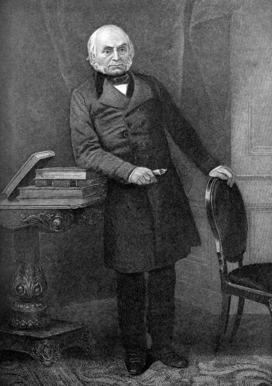 جون كوينسي آدامز 1767-1848 ، الرئيس السادس للولايات المتحدة ، القرن التاسع عشر 1908 بواسطة غير معروف