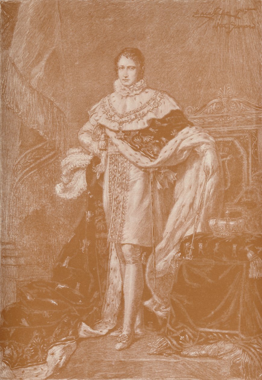 جوزيف بونابرت - ملك نابولي ، ملك إسبانيا ، Comte De Survilliers ، c1808 ، 1896 بواسطة غير معروف