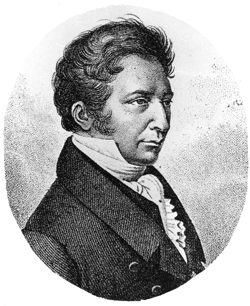 جوزيف لويس جاي لوساك ، كيميائي فرنسي ، فيزيائي وبالون ، c1824 بواسطة غير معروف