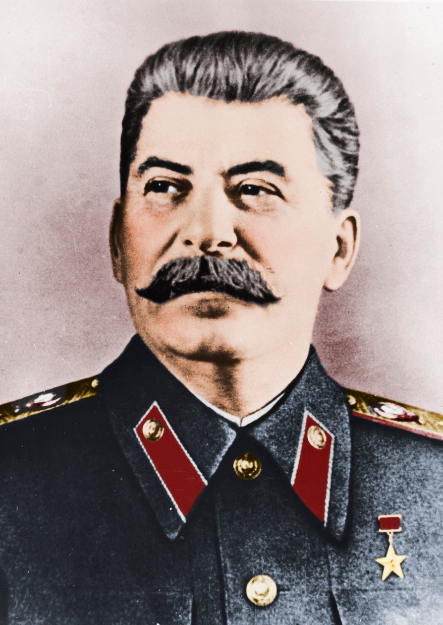 جوزيف ستالين 1879-1953 ، الزعيم السوفياتي ، أربعينيات القرن العشرين. بواسطة غير معروف
