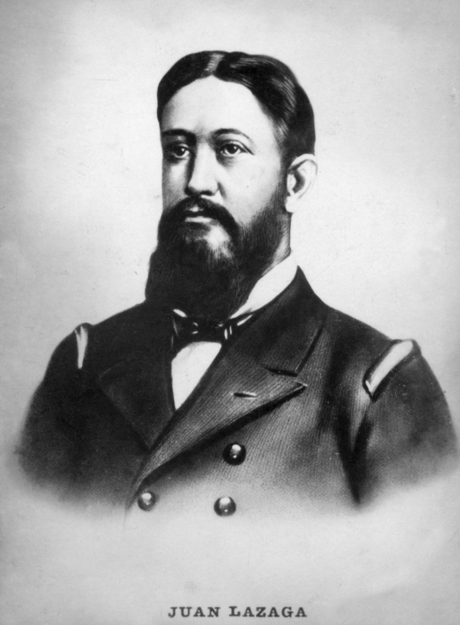 خوان لازاجا 1845-1898 ، قائد البحرية الإسبانية خلال الحرب الإسبانية الأمريكية ، c1910 بواسطة غير معروف