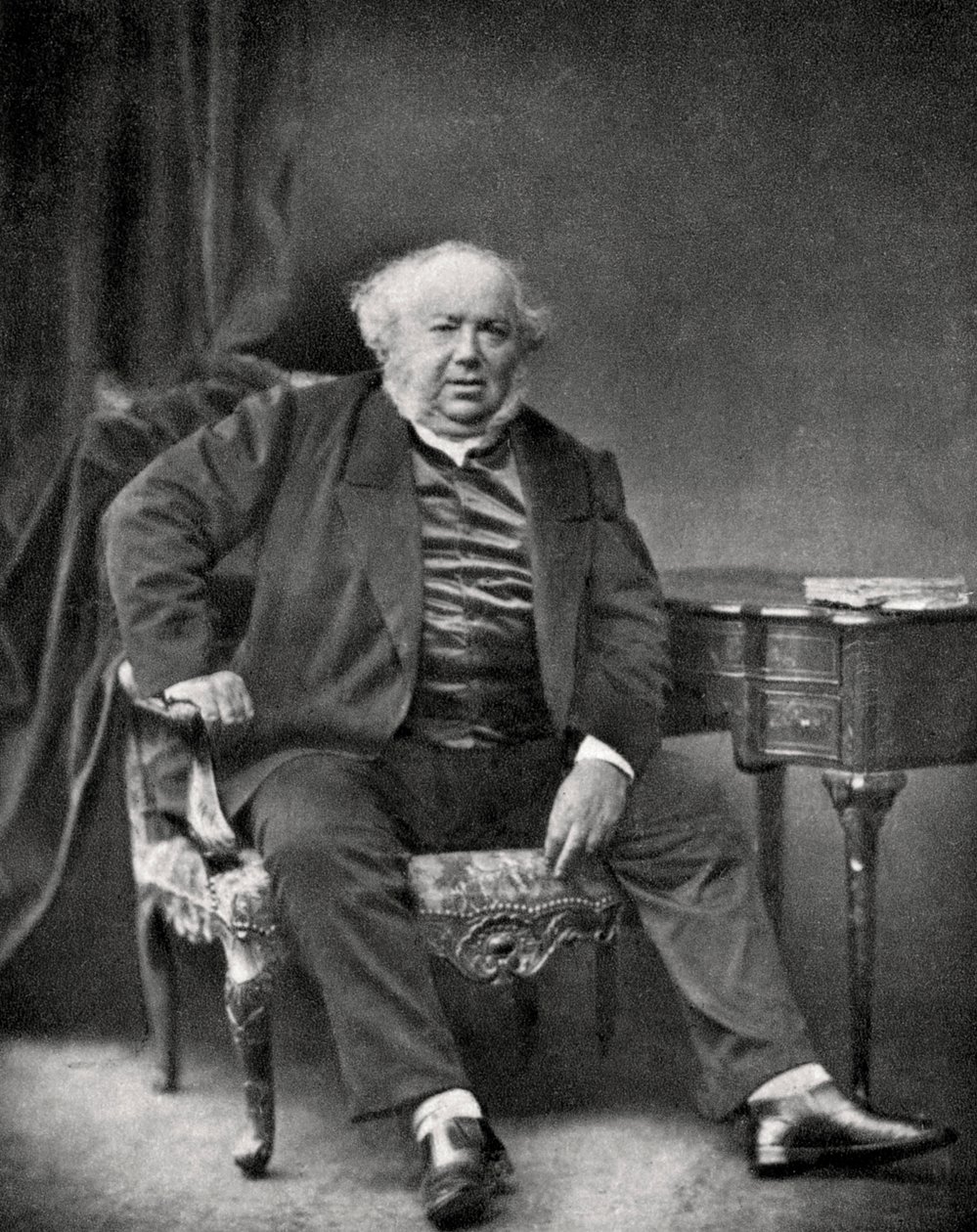 جول جانين ، كاتب وناقد فرنسي ، 1870 بواسطة غير معروف