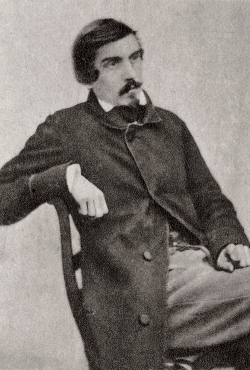 جول دي غونكور ، مؤلف فرنسي ، 1868 بواسطة غير معروف