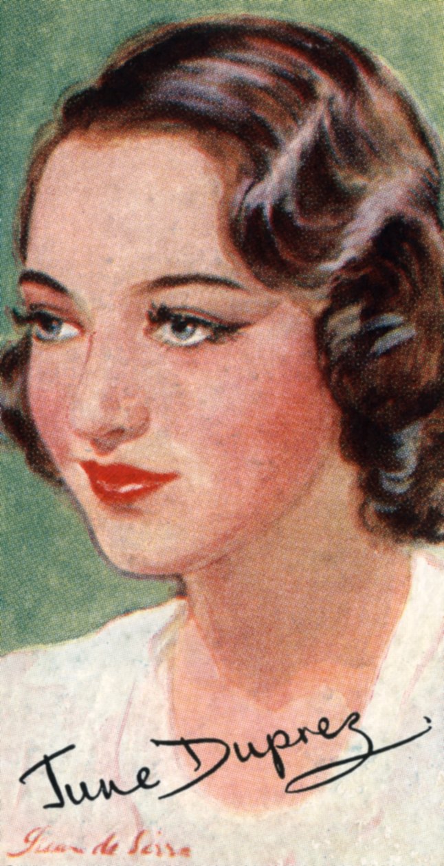 جون دوبريز ، 1918-1984 ، ممثلة أفلام بريطانية ، القرن 20 بواسطة غير معروف