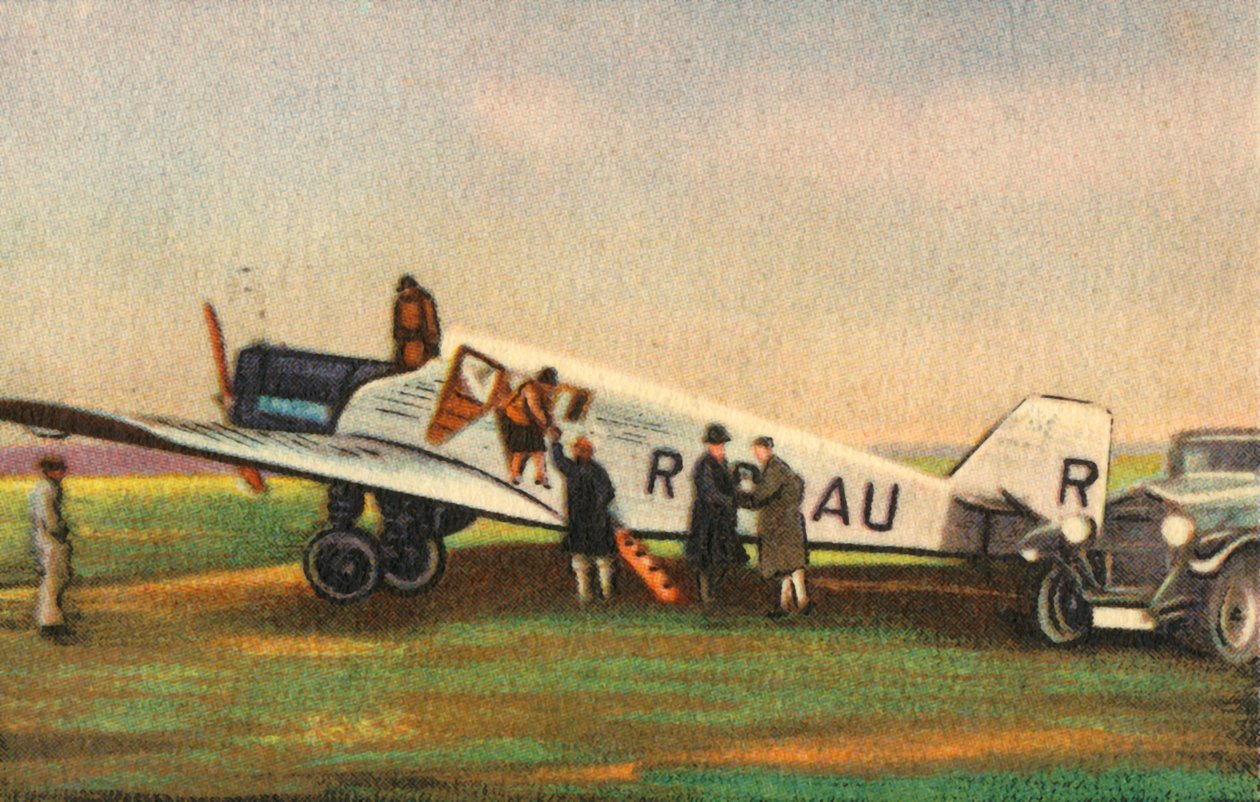 طائرة Junkers F13 L ، 1920s ، 1932. بواسطة غير معروف