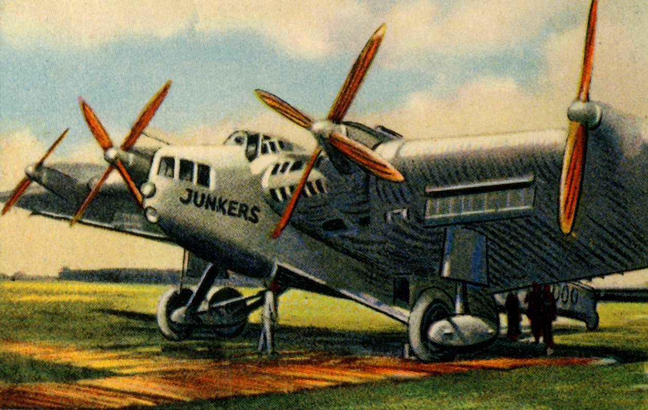 طائرة Junkers G.38 ، 1920 ، 1932. بواسطة غير معروف