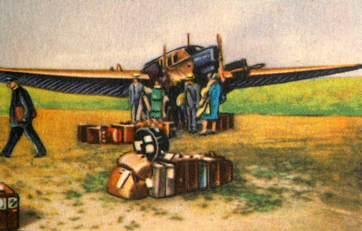طائرة ركاب يونكرز جي 24 لتر ، 1920 ، 1932. بواسطة غير معروف