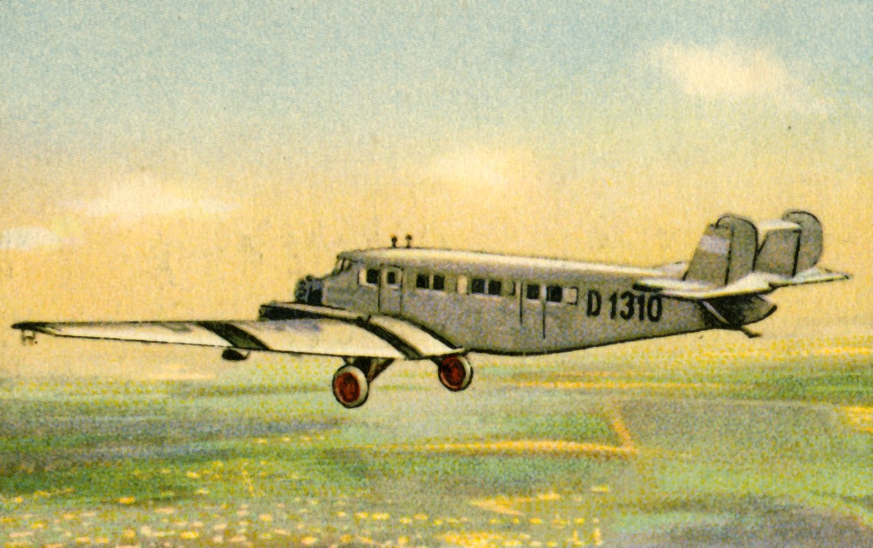 طائرة Junkers G 31b ، 1920 ، 1932. بواسطة غير معروف