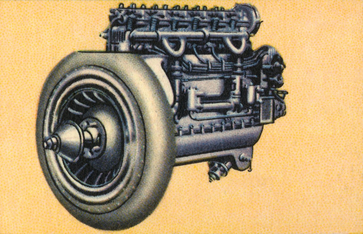 Junkers L 1 ، محرك طائرة بقوة 80 حصانًا ، 1932. بواسطة غير معروف