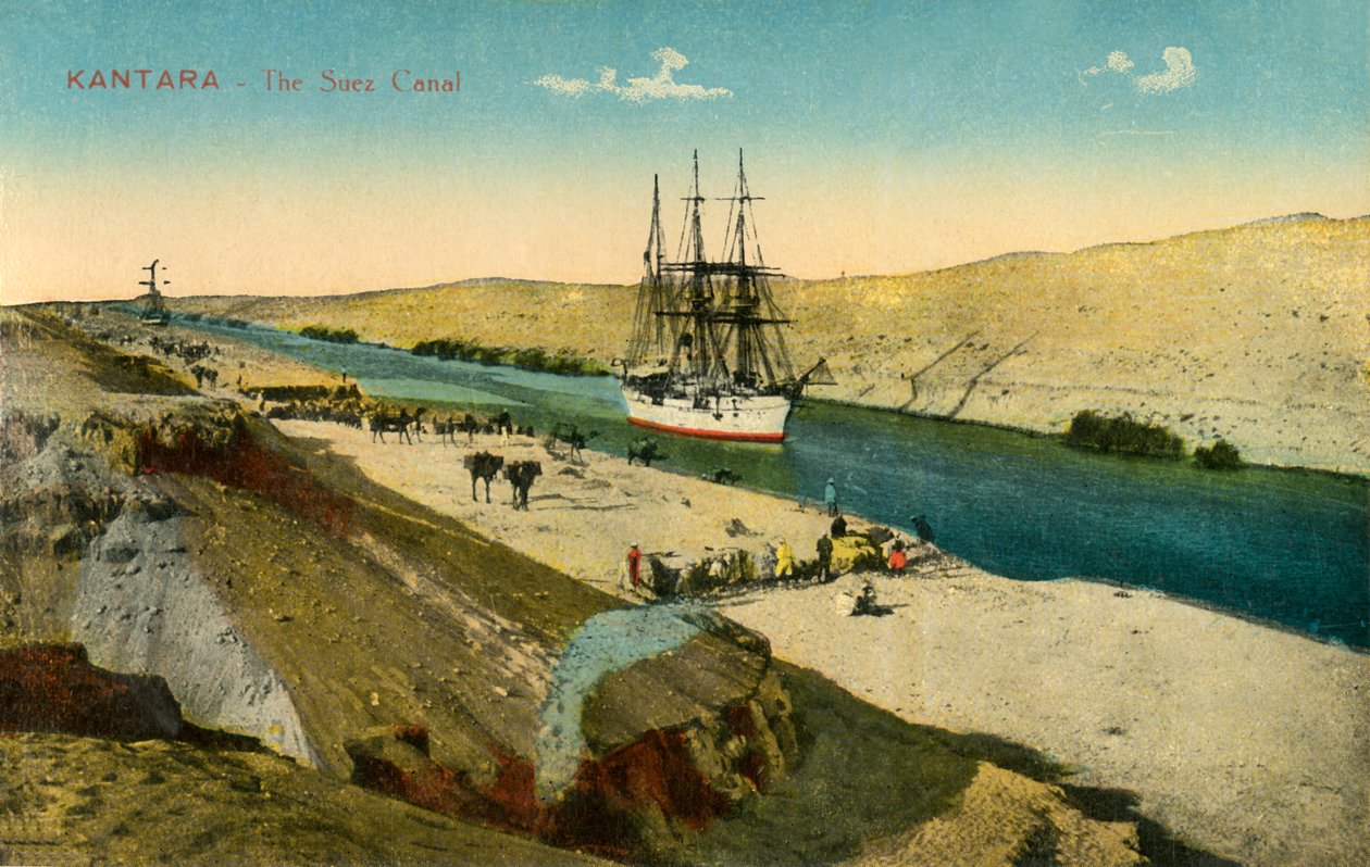 القنطرة - قناة السويس ، c1918-c1939. بواسطة غير معروف