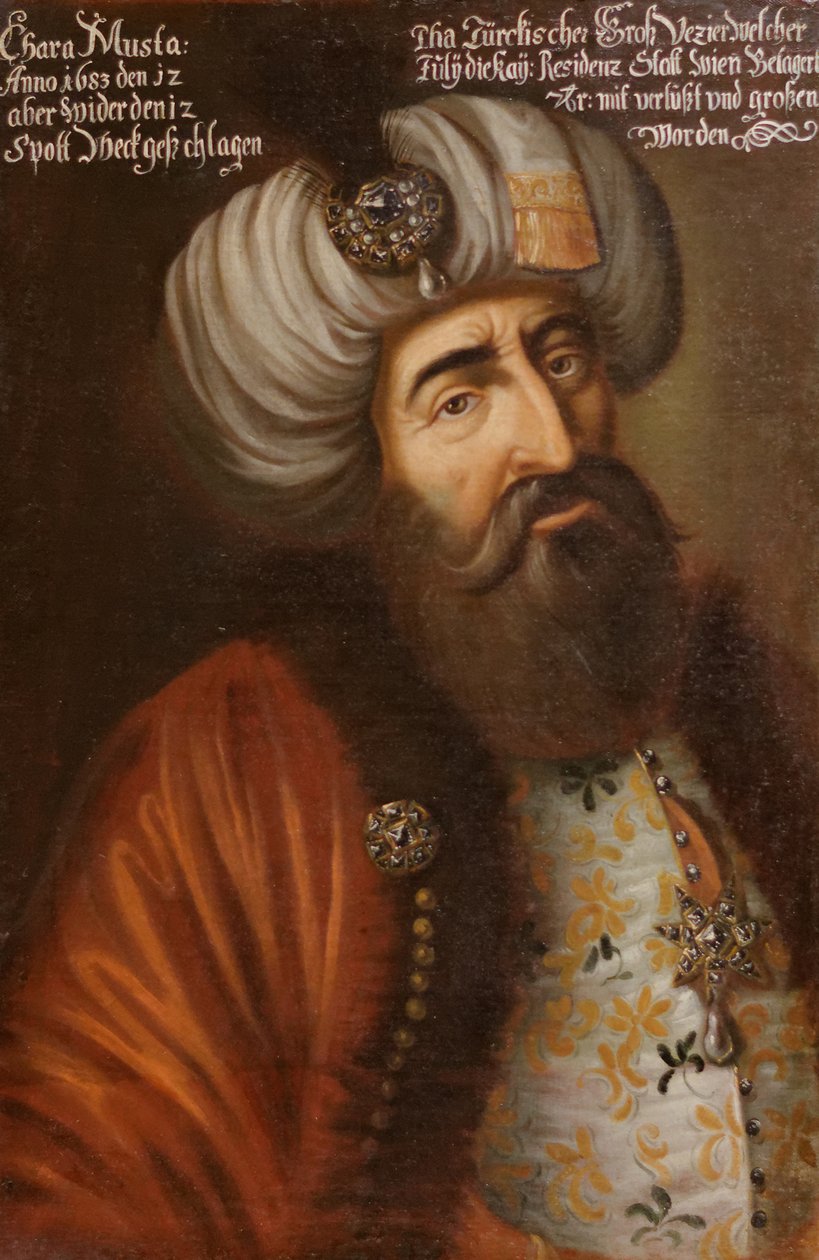كارا مصطفى باشا ، الوزير العثماني الكبير ، ج .1683 بواسطة غير معروف
