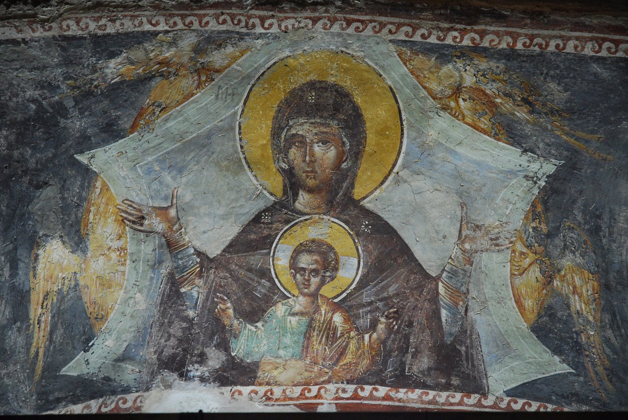 Kariye Camii (St Sauveur In Chora Church) في الهواء الطلق: العذراء والطفل ، اسطنبول ، Turquie بواسطة غير معروف