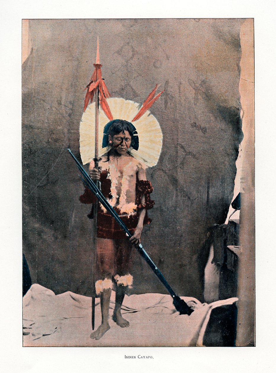 Kayapo Indian ، القرن التاسع عشر بواسطة غير معروف