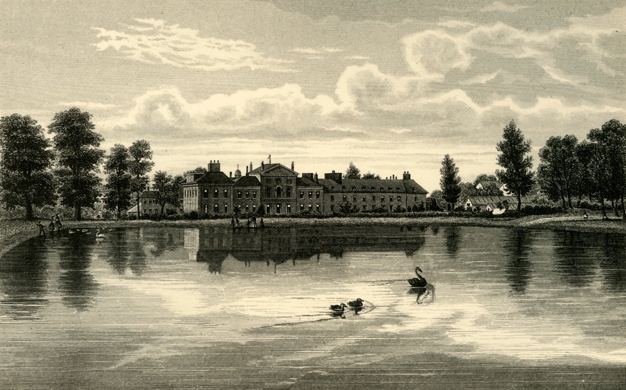 قصر كنسينغتون ، c1876. بواسطة غير معروف