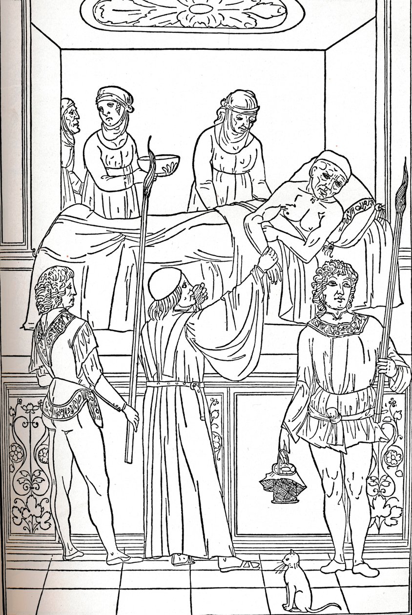Ketham: Fasciculus Medicinae ، البندقية ، 1493 ، علاج Plauge ، c1493 بواسطة غير معروف