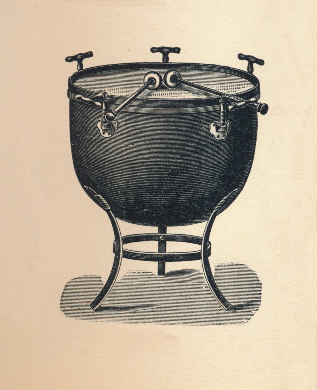 Kettledrum Tympani ، 1895. بواسطة غير معروف