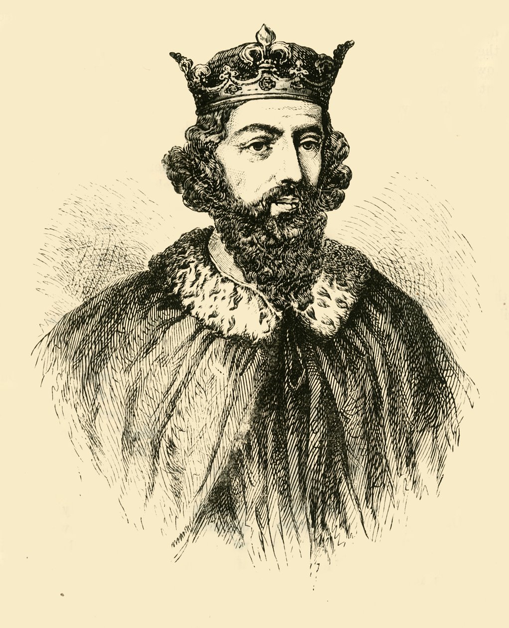 الملك الفريد 1890. بواسطة غير معروف