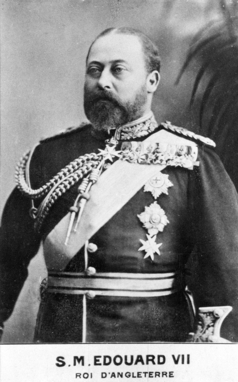 الملك إدوارد السابع ، 1901-1910 بواسطة غير معروف
