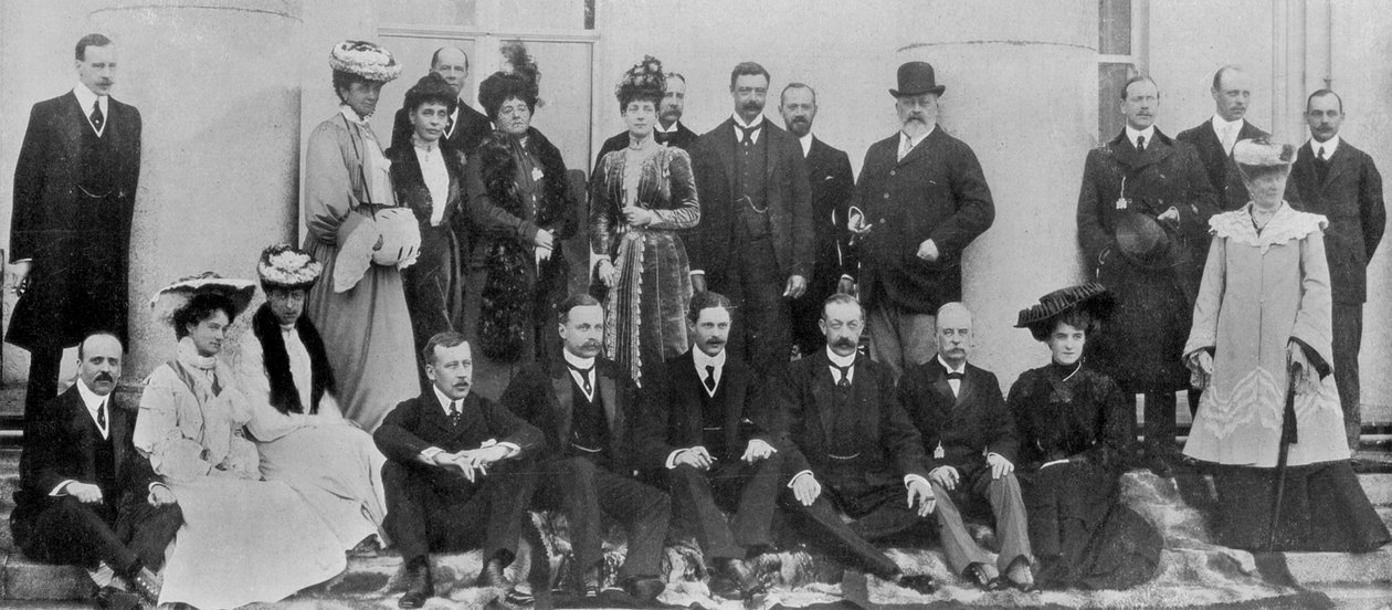الملك إدوارد السابع في زيارة ملكية لأيرلندا 1902-1905 1910 بواسطة غير معروف
