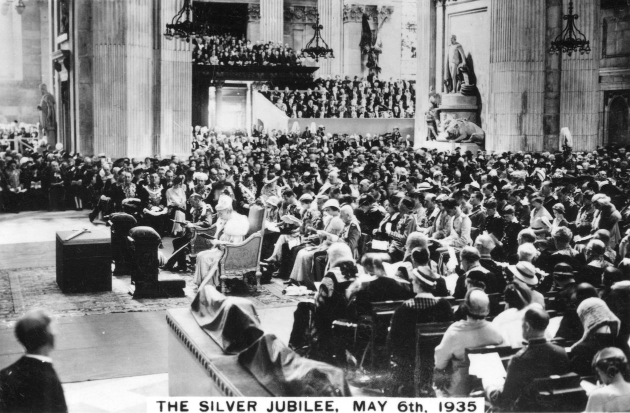 الملك جورج ضد اليوبيل الفضي ، لندن ، 6 مايو 1935 بواسطة غير معروف