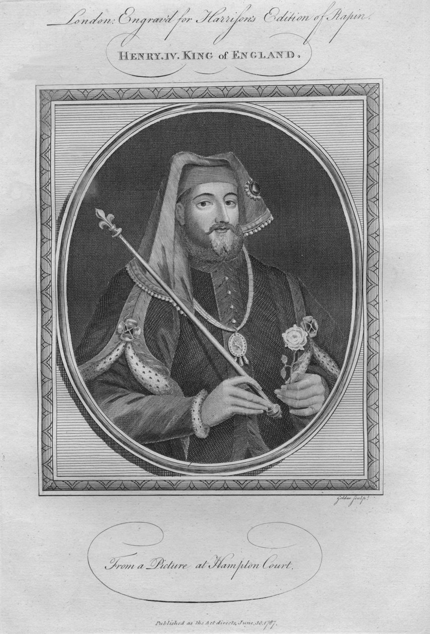 الملك هنري الرابع ، 1787. بواسطة غير معروف